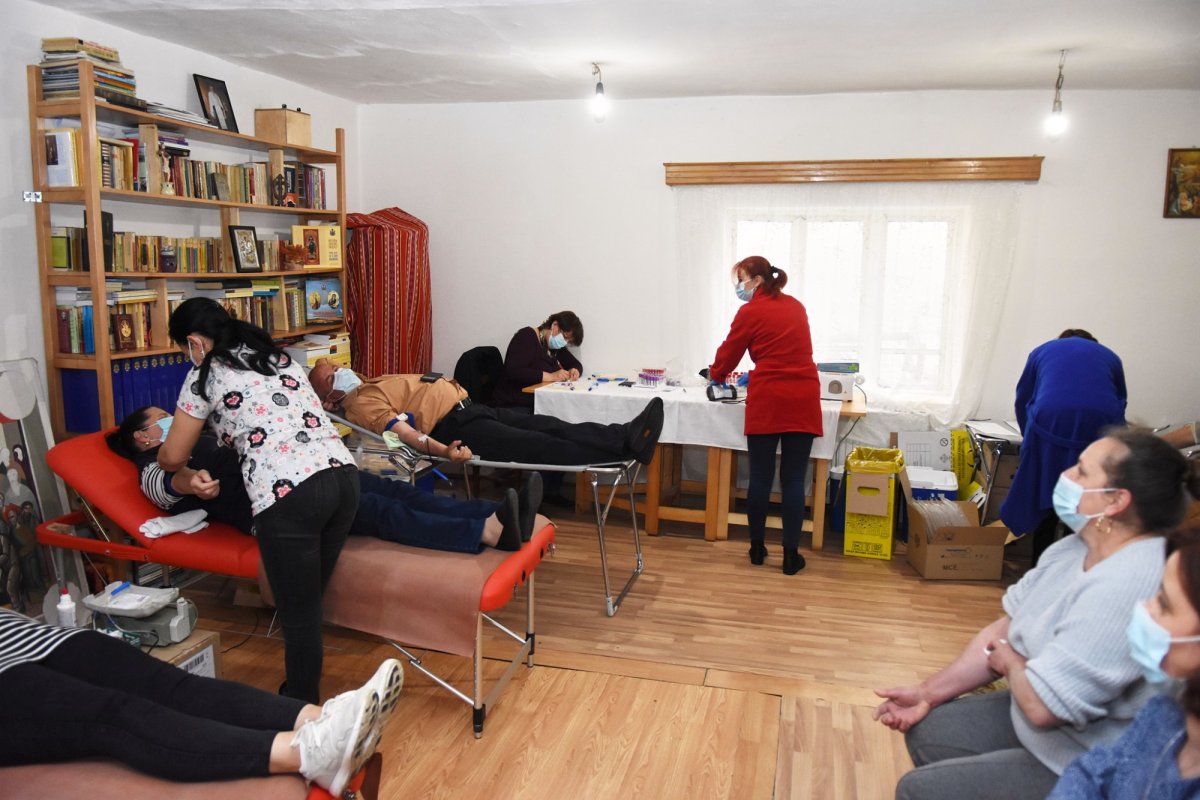 Acţiune de donare de sânge la Nehoiu 172166