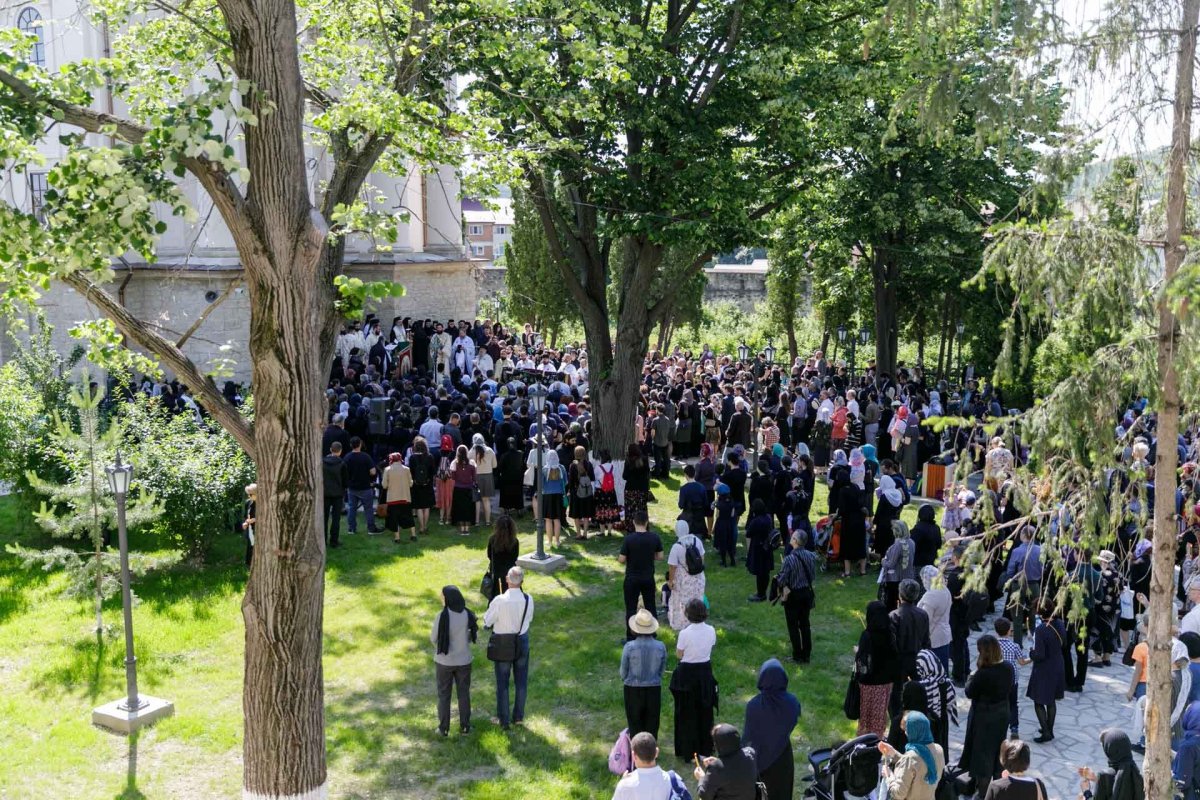 Maica Siluana Vlad a fost înmormântată la Mănăstirea Frumoasa  173676