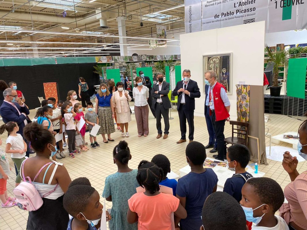 Tablou de Picasso în supermarket 173985