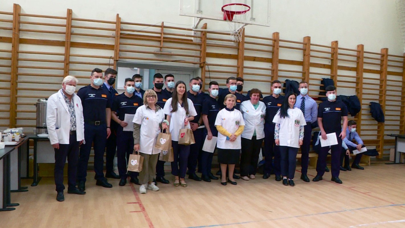 Campanie de donare de sânge la Academia de Poliţie din Bucureşti 174262