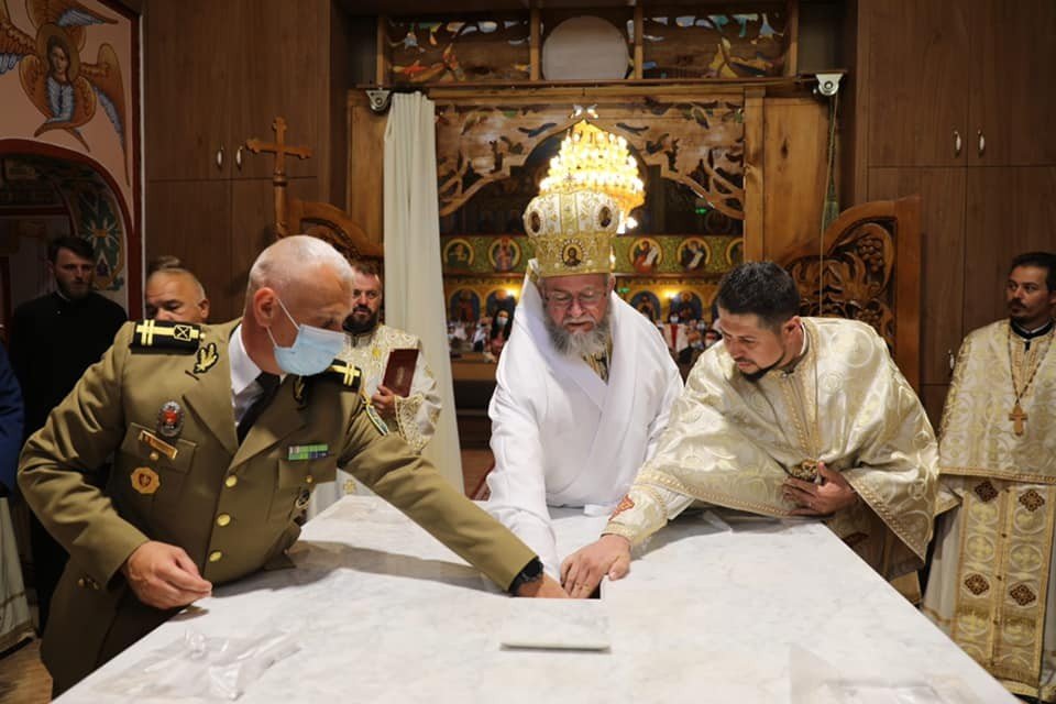 Târnosirea bisericii din Unitatea Militară 01354, Baia Mare 174166