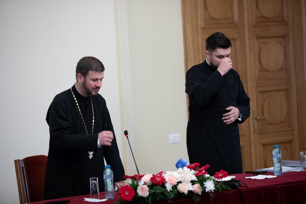 Ședința Asociației Juriștilor Ortodocși, la Palatul Patriarhiei 174404