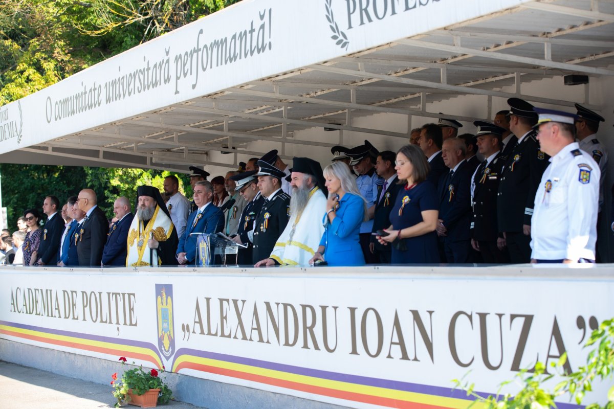 Piatră de temelie pentru noua biserică a Academiei de Poliție din Capitală 177170