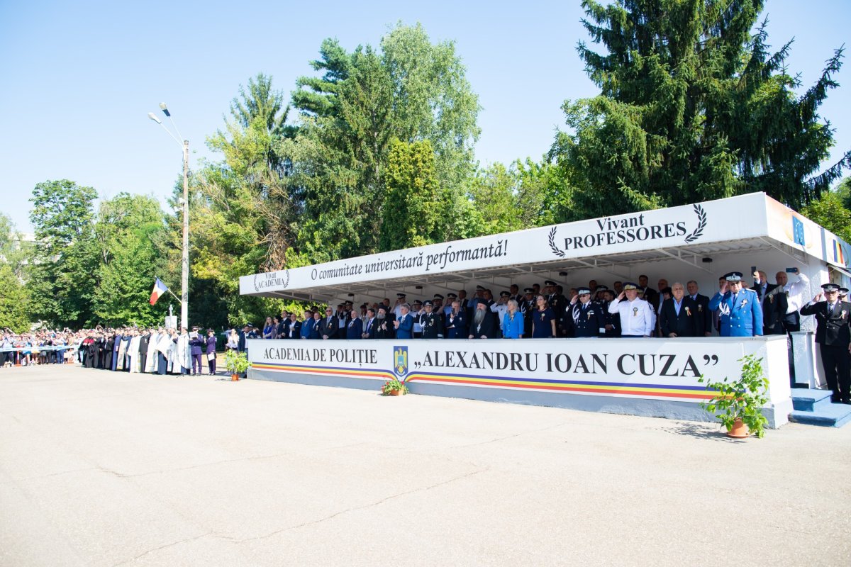 Piatră de temelie pentru noua biserică a Academiei de Poliție din Capitală 177192