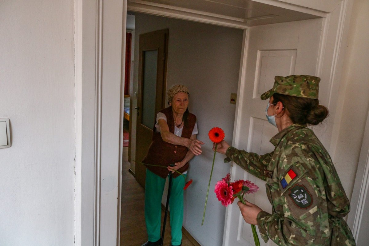 Activităţi social-filantropice ale elevilor Şcolii Militare de Comunicaţie din Sibiu 178108