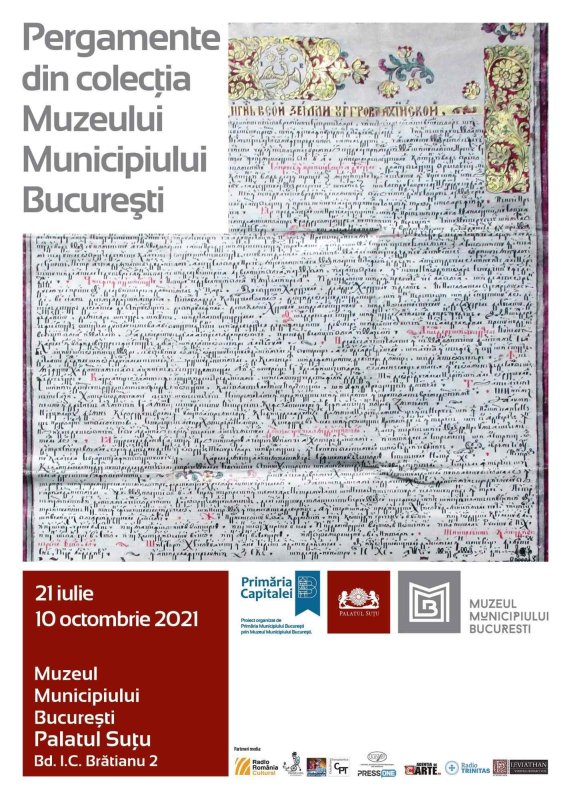 Pergamente din colecția  Muzeului Municipiului București 178287