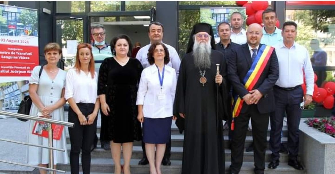 Binecuvântarea noului Centru de Transfuzii Sanguine din Râmnicu Vâlcea 179260
