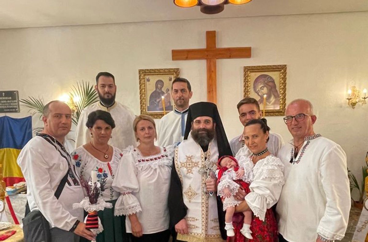 Taina Botezului pentru un copil dintr-o parohie românească din Spania 179254