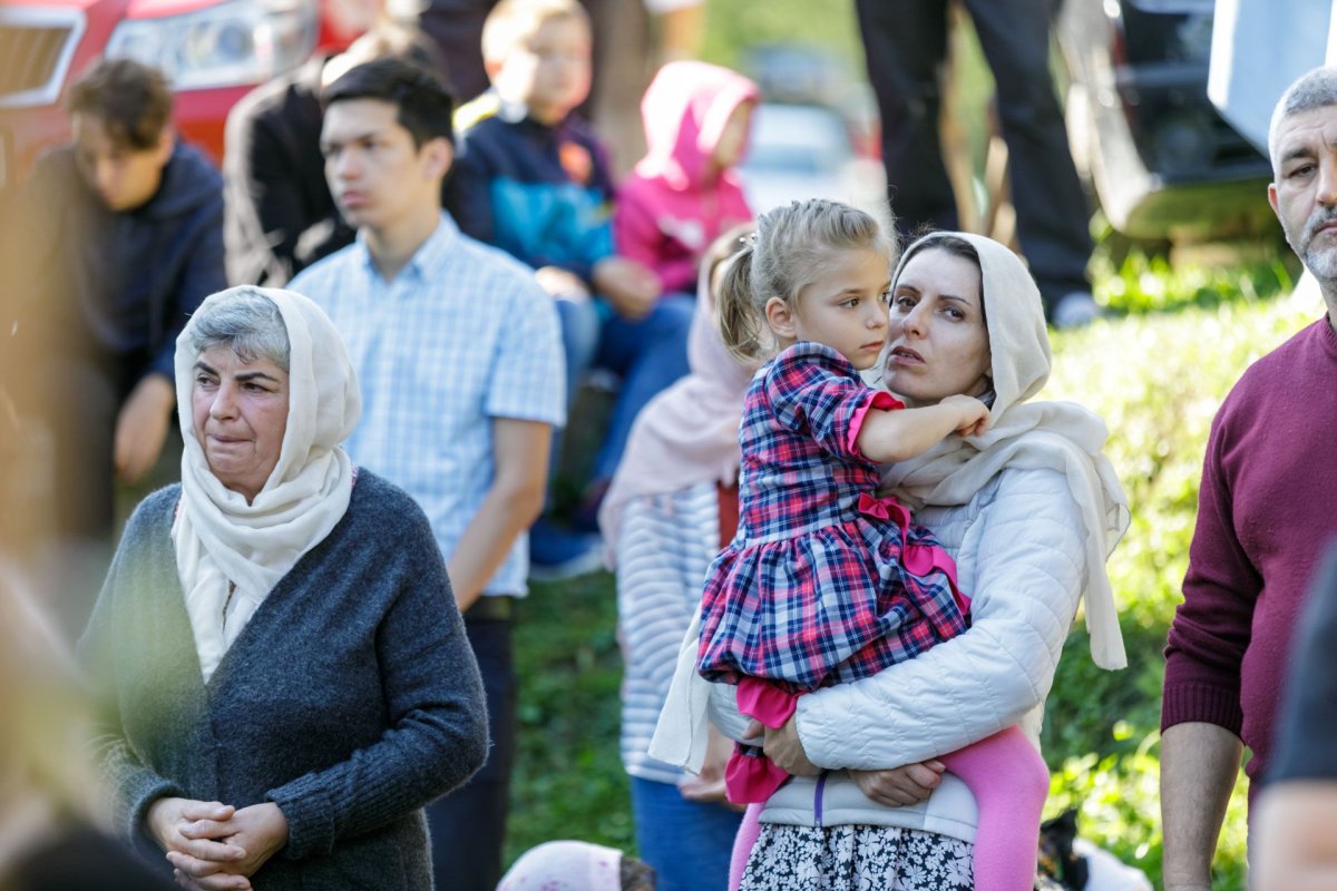 Mulțime de credincioși au prăznuit-o pe Sfânta Teodora la Mănăstirea Sihla 179554