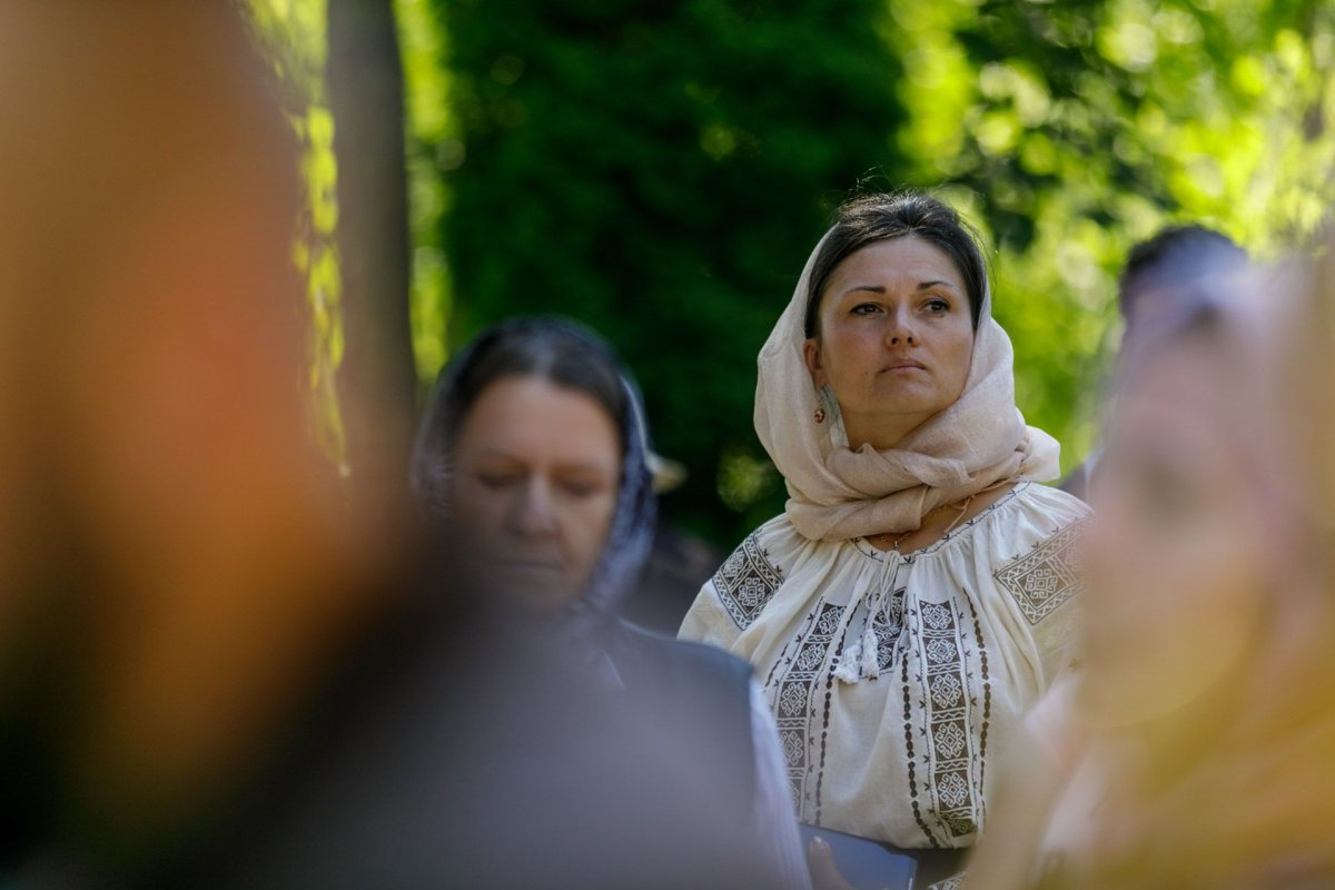 Mulțime de credincioși au prăznuit-o pe Sfânta Teodora la Mănăstirea Sihla 179561