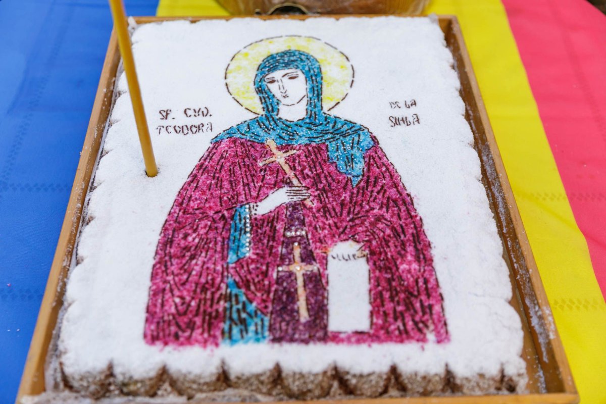 Mulțime de credincioși au prăznuit-o pe Sfânta Teodora la Mănăstirea Sihla 179565