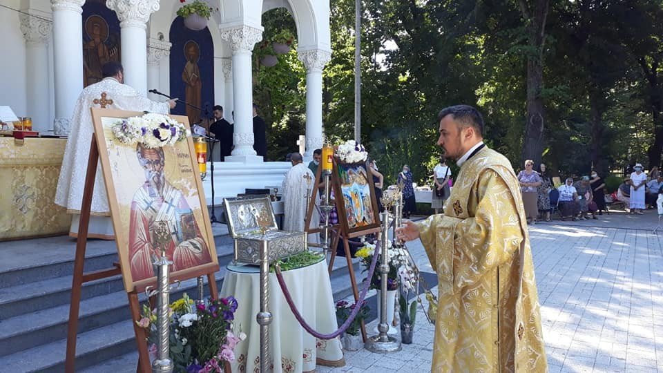 Sfântul Ierarh Miron pomenit la biserica sa din Capitală 179825