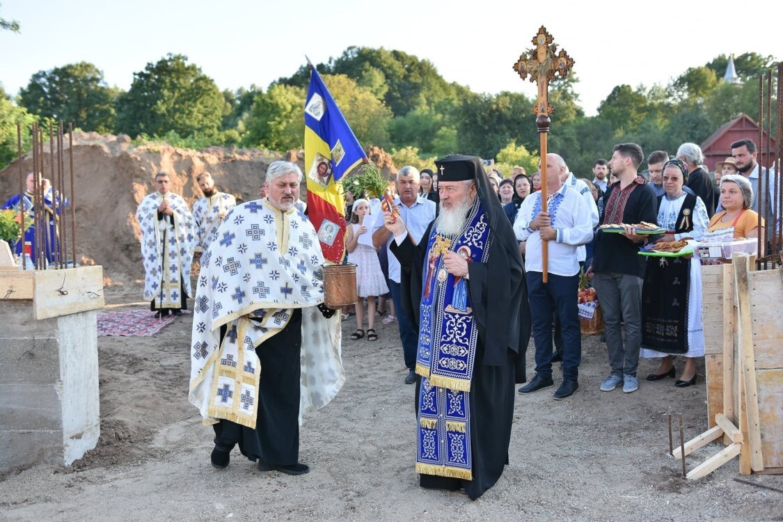 Piatra de temelie pentru un așezământ pentru copii în Parohia Cornești, judeţul Cluj 180096
