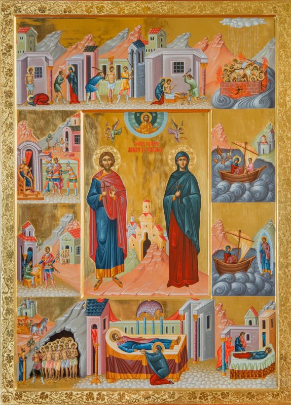 Acatistul Sfinților Mucenici Adrian și Natalia (26 August) 181804