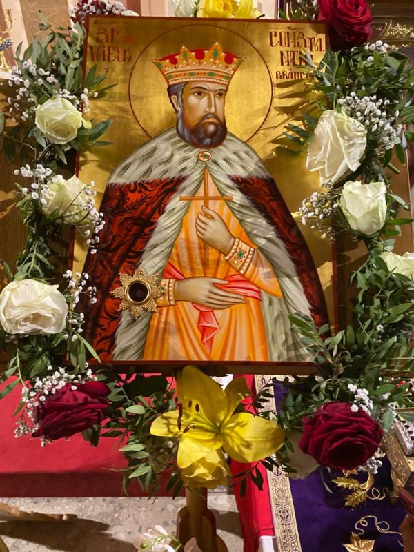 Sfântul Constantin Brâncoveanu binecuvântează prin moaștele sale pământul Germaniei 182028