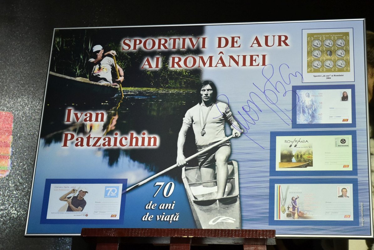 Medalie olimpică dedicată lui Ivan Patzaichin 183037