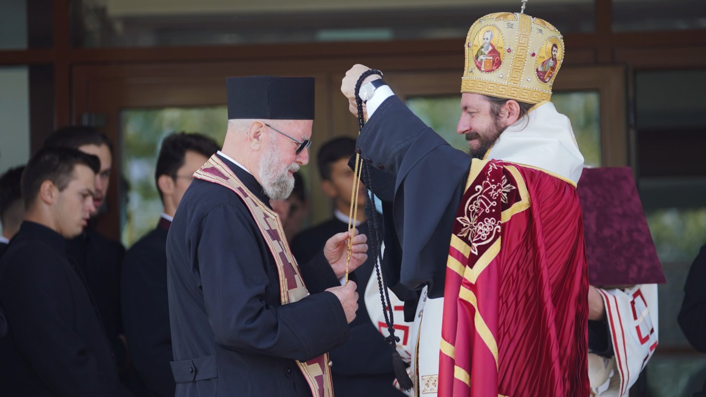 Binecuvântare arhierească pentru elevii Seminarului „Mitropolit Dosoftei” la începutul anului școlar 184066