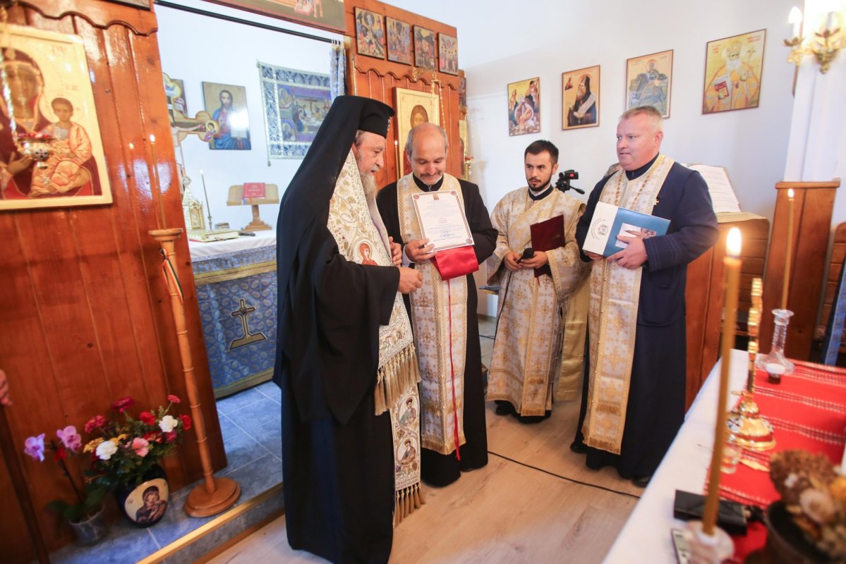 Sfinţirea capelei de la Şcoala de Instruire Militară pentru Comunicaţii din Sibiu 184728