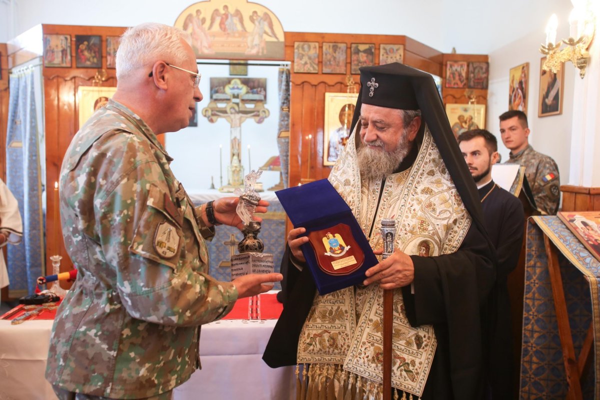 Sfinţirea capelei de la Şcoala de Instruire Militară pentru Comunicaţii din Sibiu 184729