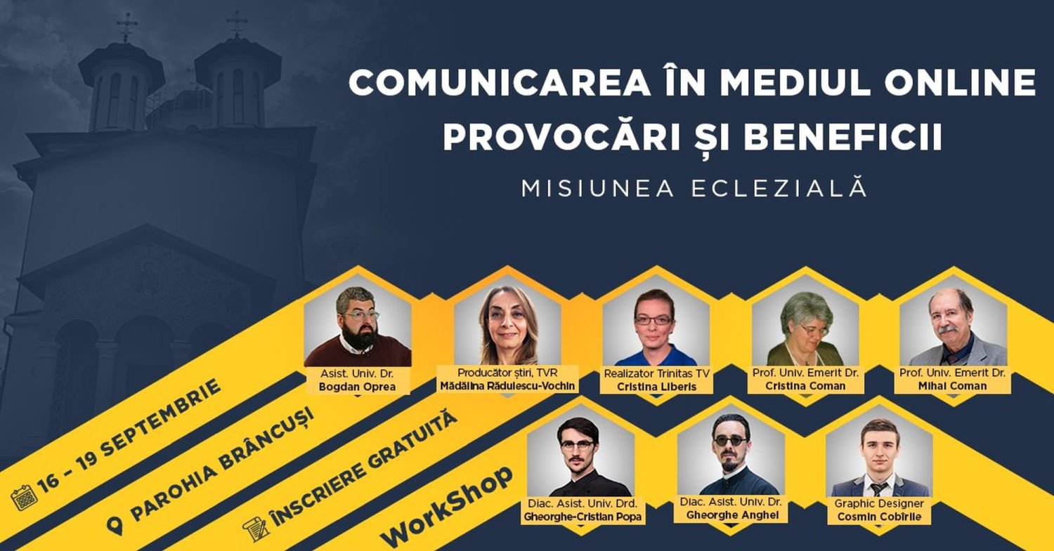 Comunicarea online în misiunea eclezială, workshop la Parohia Brâncuși 184862
