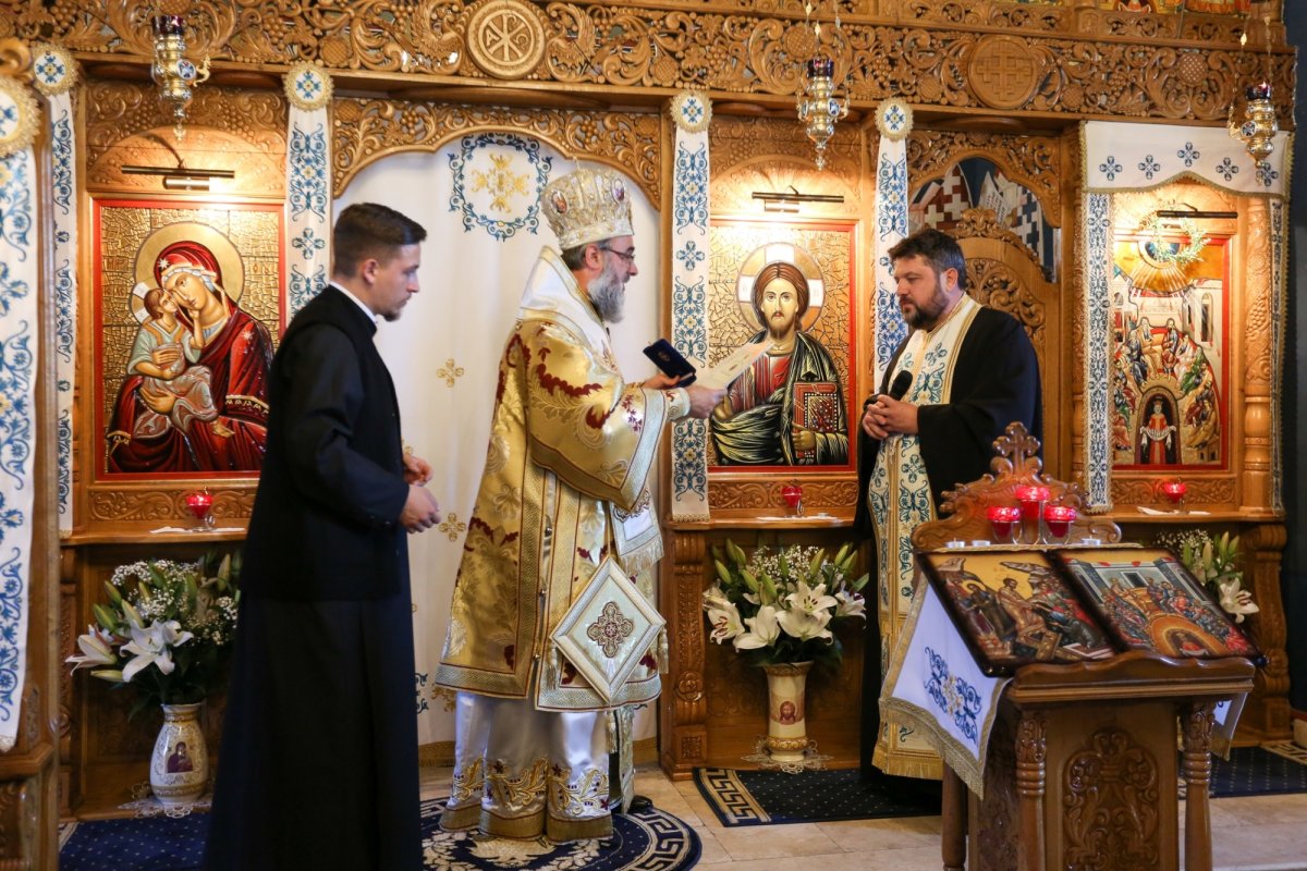 Fresca Bisericii „Pogorârea Sfântului Duh” din Focșani a fost sfințită 186895