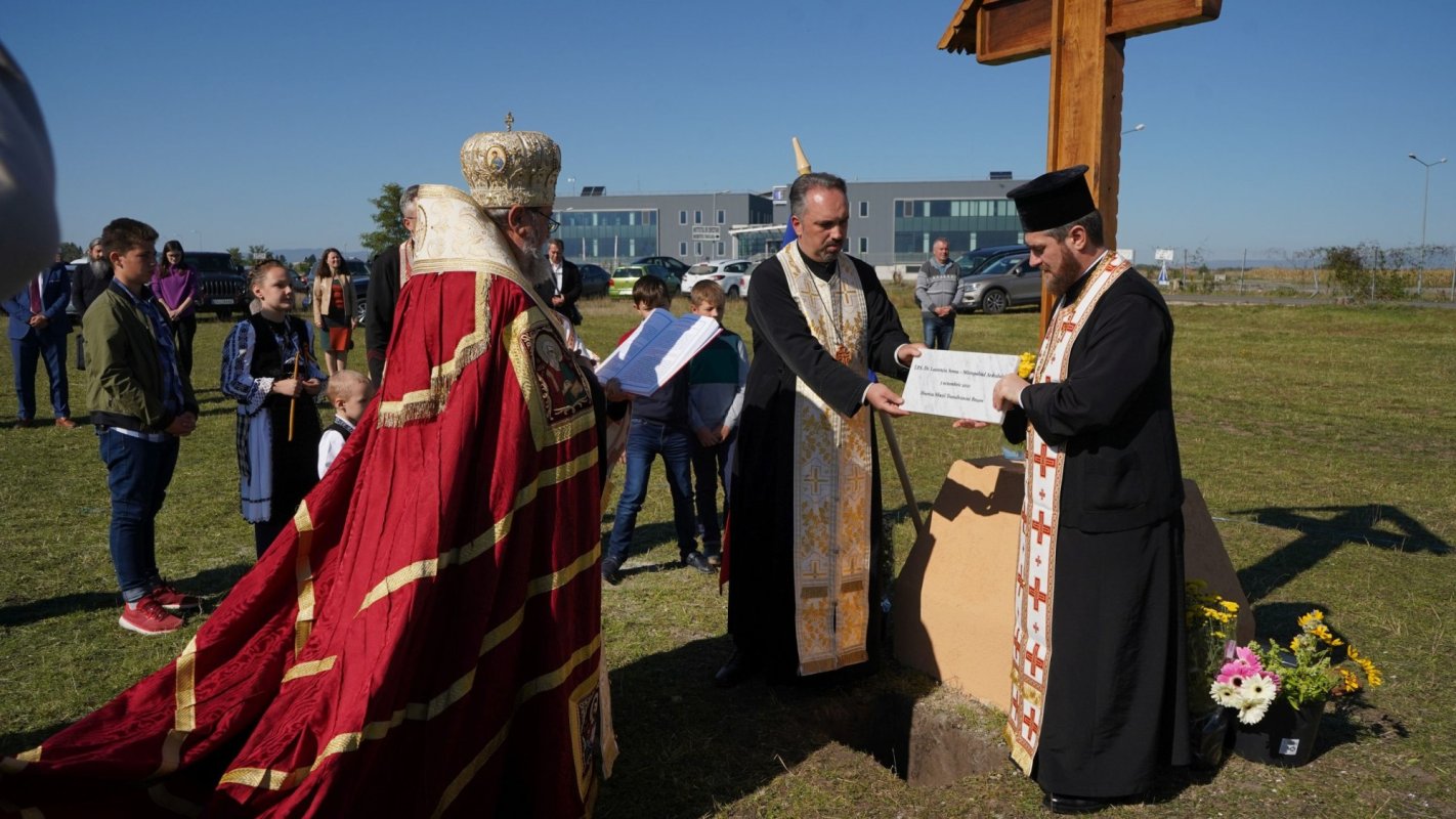 Piatră de temelie pentru o nouă biserică în Braşov 186953