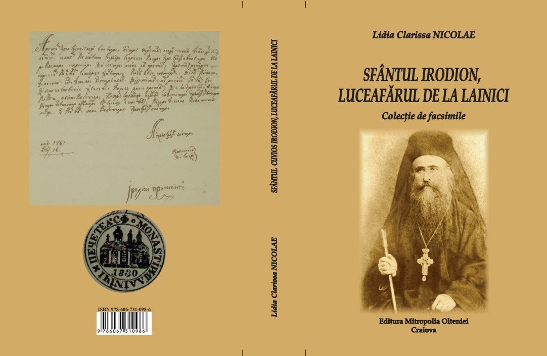 Colecţie de facsimile pentru evocarea personalităţii Sfântului Irodion de la Lainici 187229