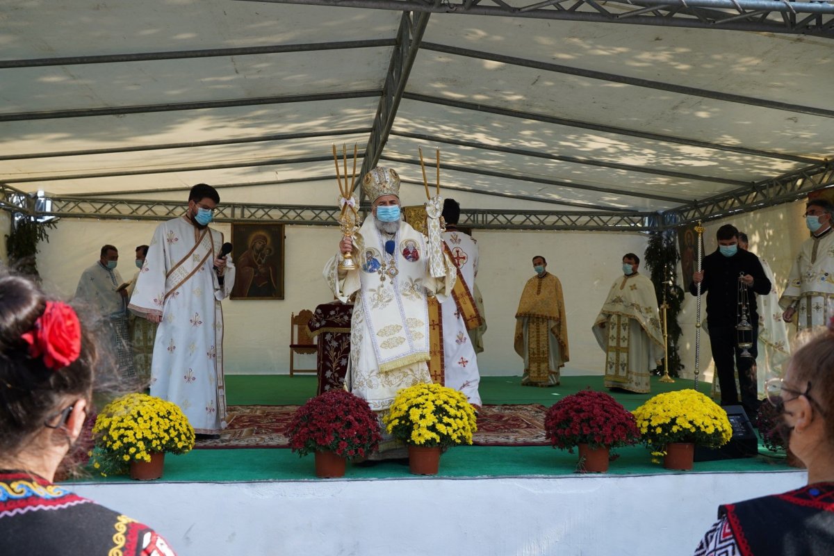 Sfinţirea bisericii din localitatea Mircea Vodă, judeţul Brăila 187731