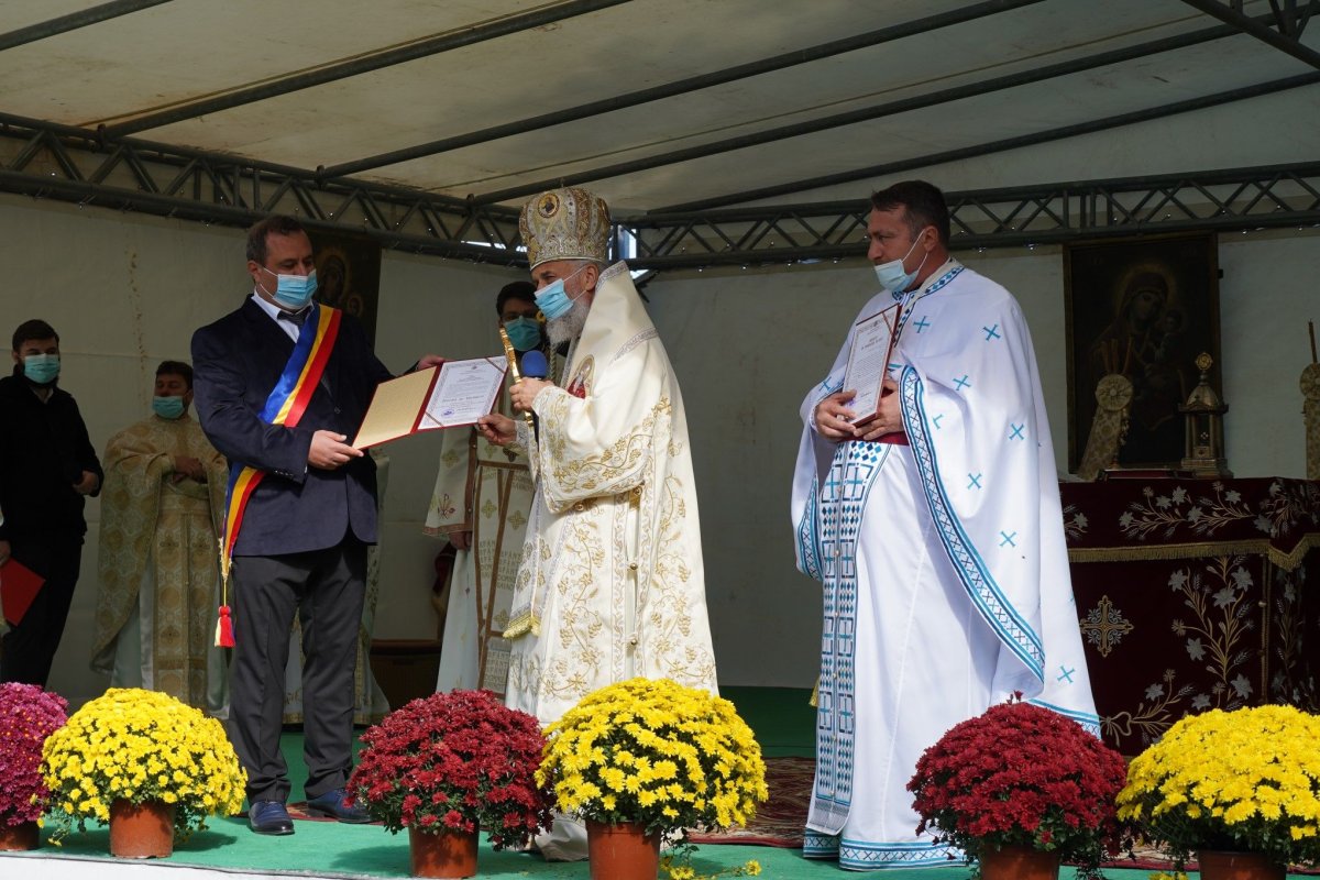 Sfinţirea bisericii din localitatea Mircea Vodă, judeţul Brăila 187733