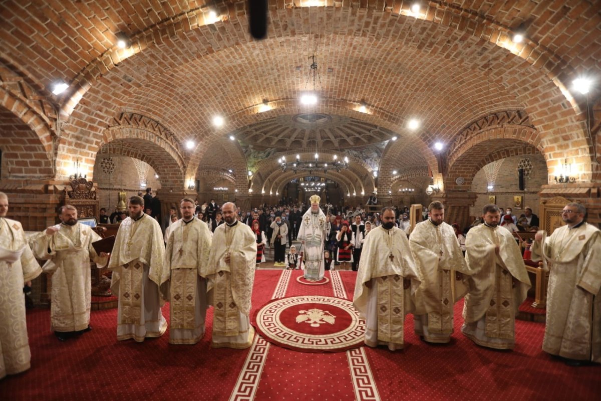 Liturghie arhierească la Catedrala Episcopală din Baia Mare 187884