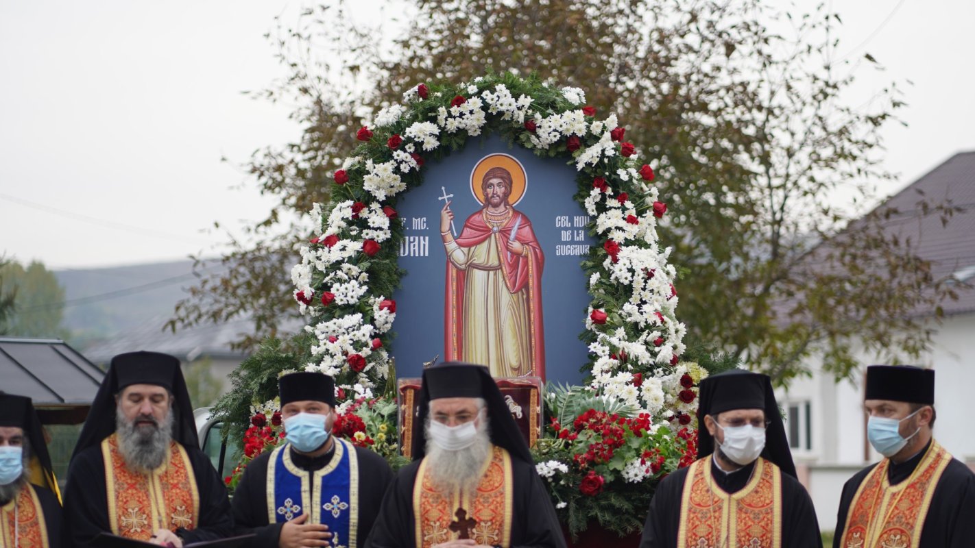 Procesiunea cu moaștele Sfântului Mare Mucenic Ioan cel Nou a ajuns la final 188173