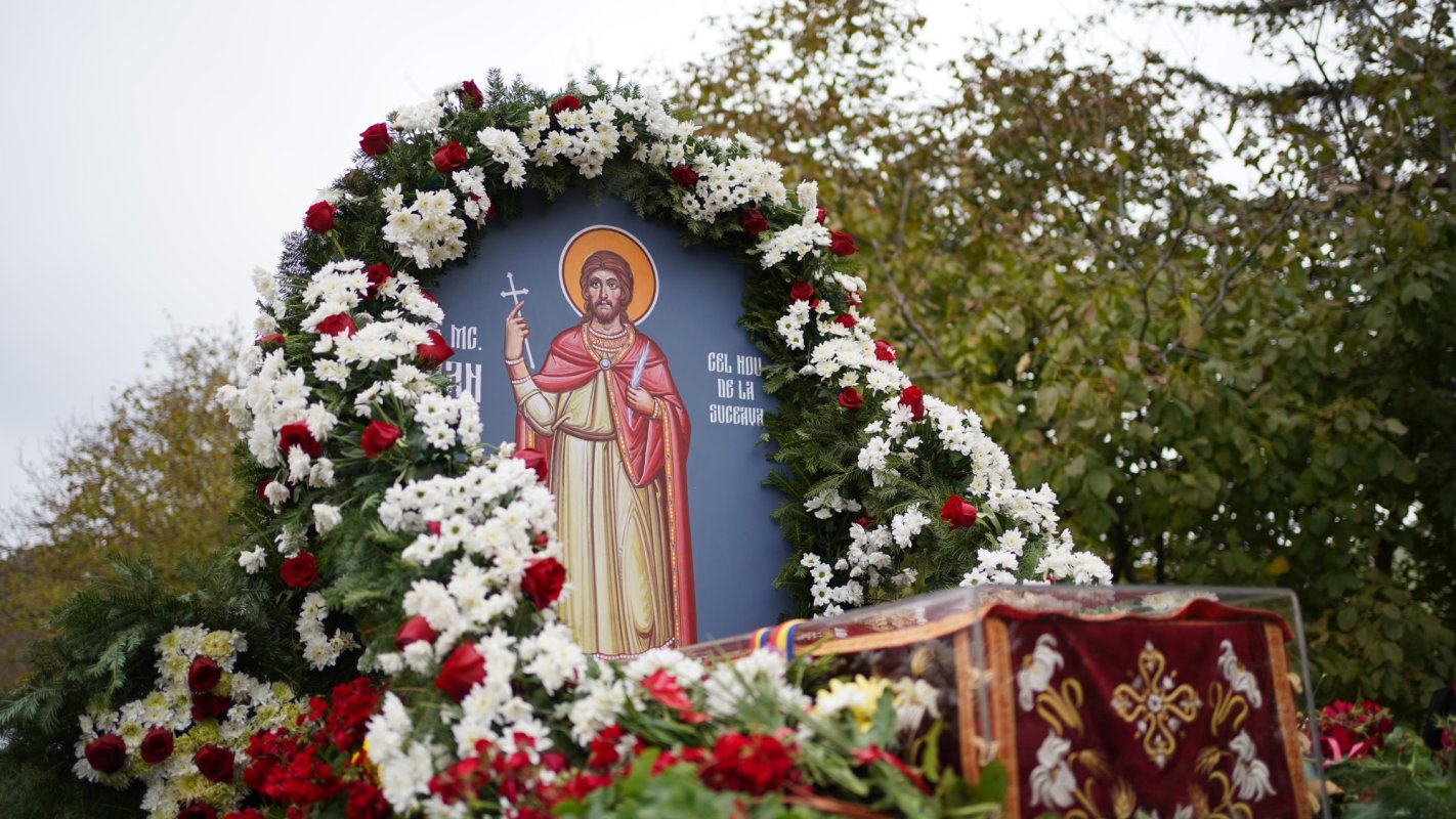 Procesiunea cu moaștele Sfântului Mare Mucenic Ioan cel Nou a ajuns la final 188196