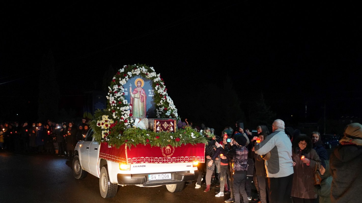 Procesiunea cu moaștele Sfântului Mare Mucenic Ioan cel Nou a ajuns la final 188229