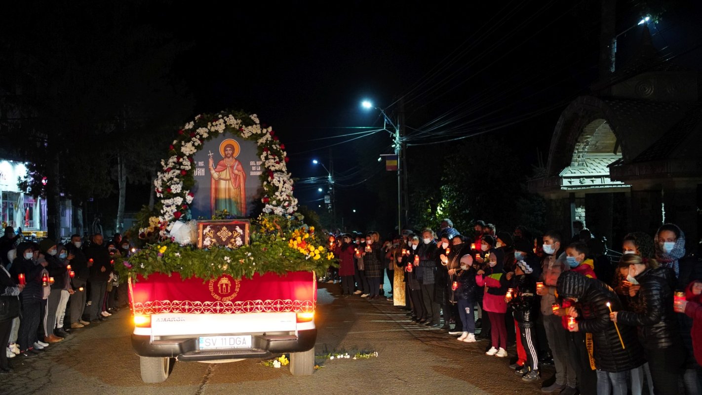 Procesiunea cu moaștele Sfântului Mare Mucenic Ioan cel Nou a ajuns la final 188231