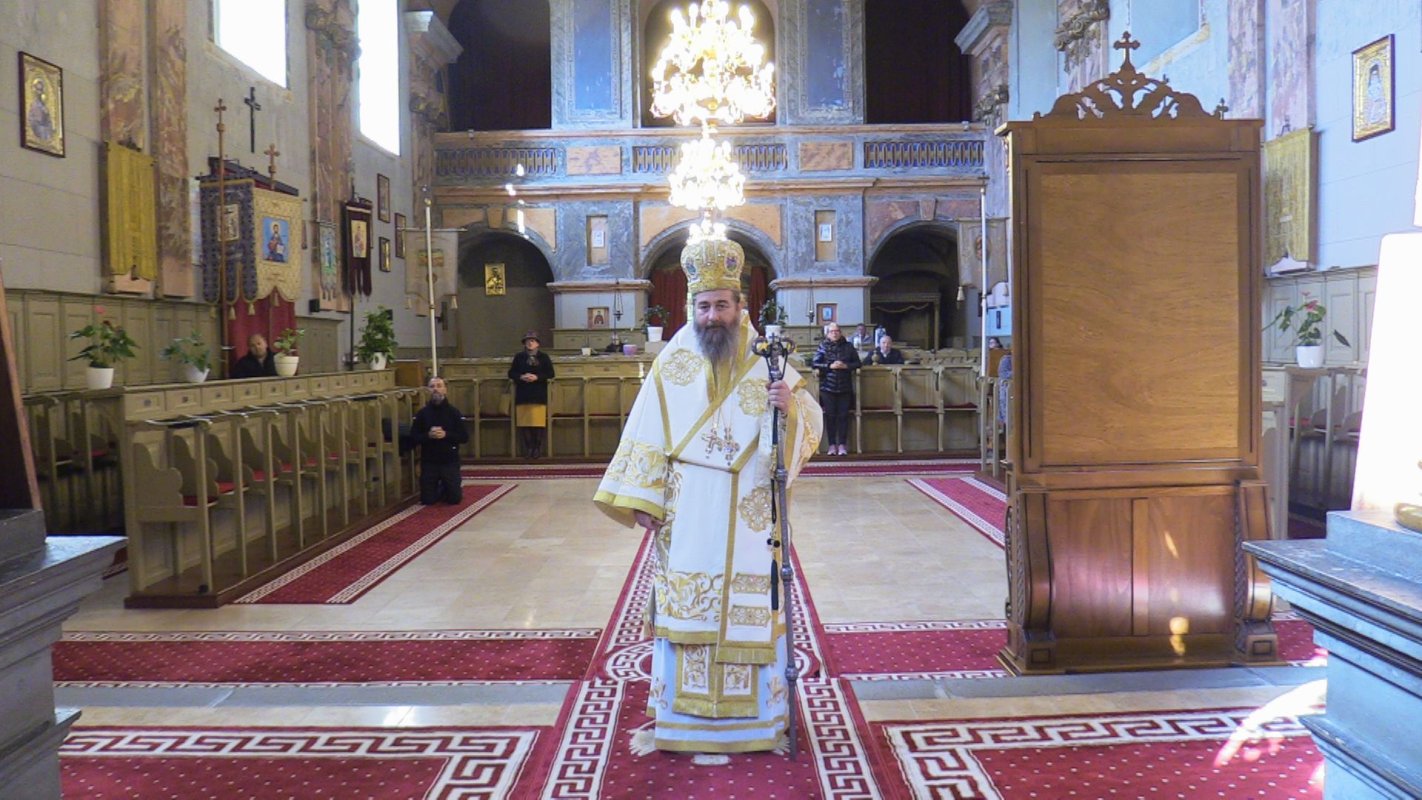 Slujire arhierească la Catedrala Episcopală din Giula, în Duminica a 21-a după Rusalii 188661