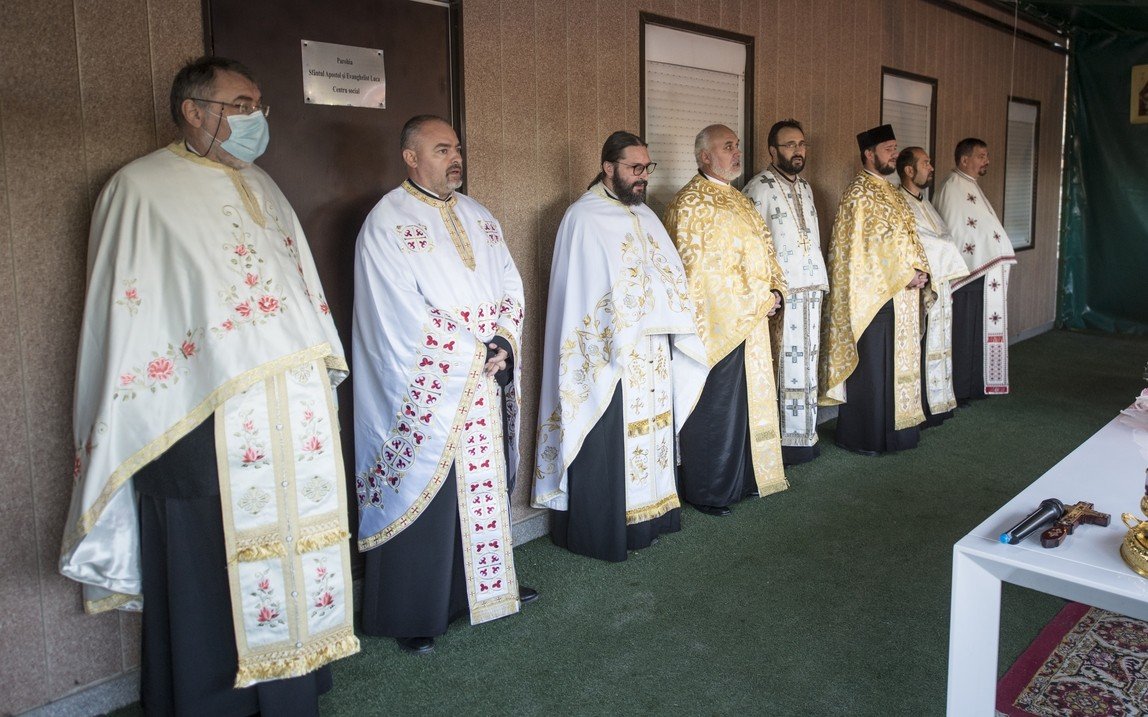 Hram la singura parohie din Iași ce-l are ca ocrotitor pe Sfântul Apostol şi Evanghelist Luca 189035