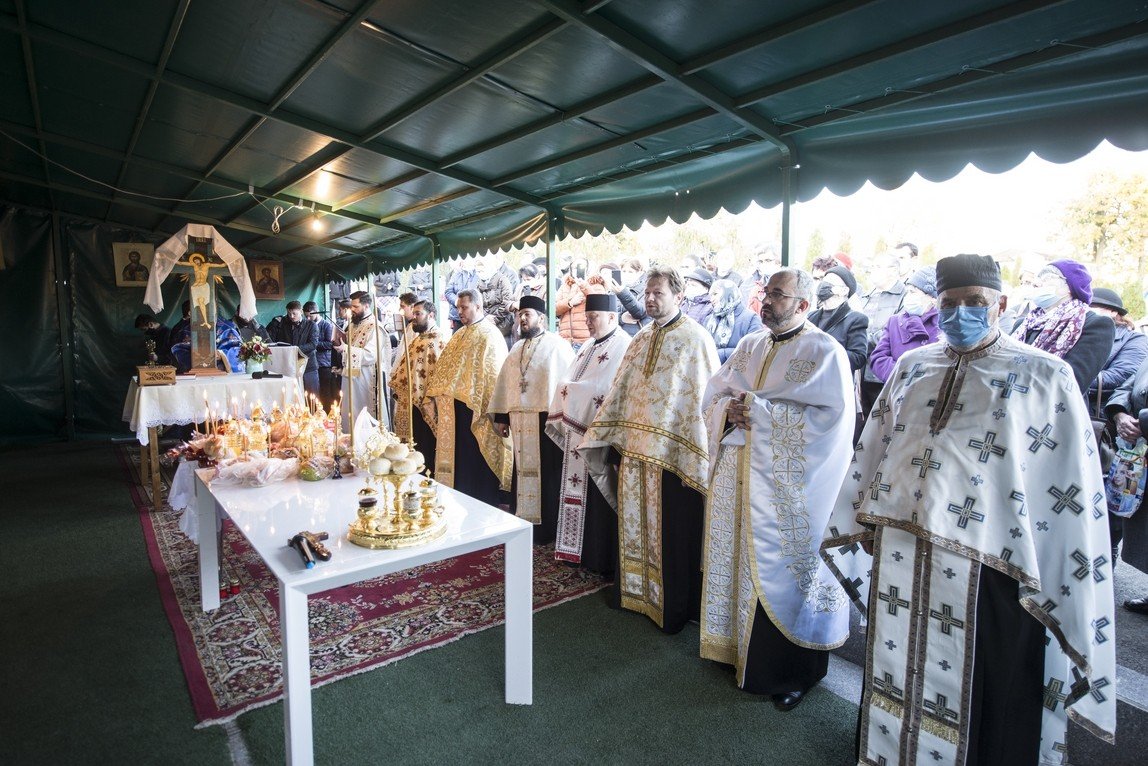 Hram la singura parohie din Iași ce-l are ca ocrotitor pe Sfântul Apostol şi Evanghelist Luca 189046