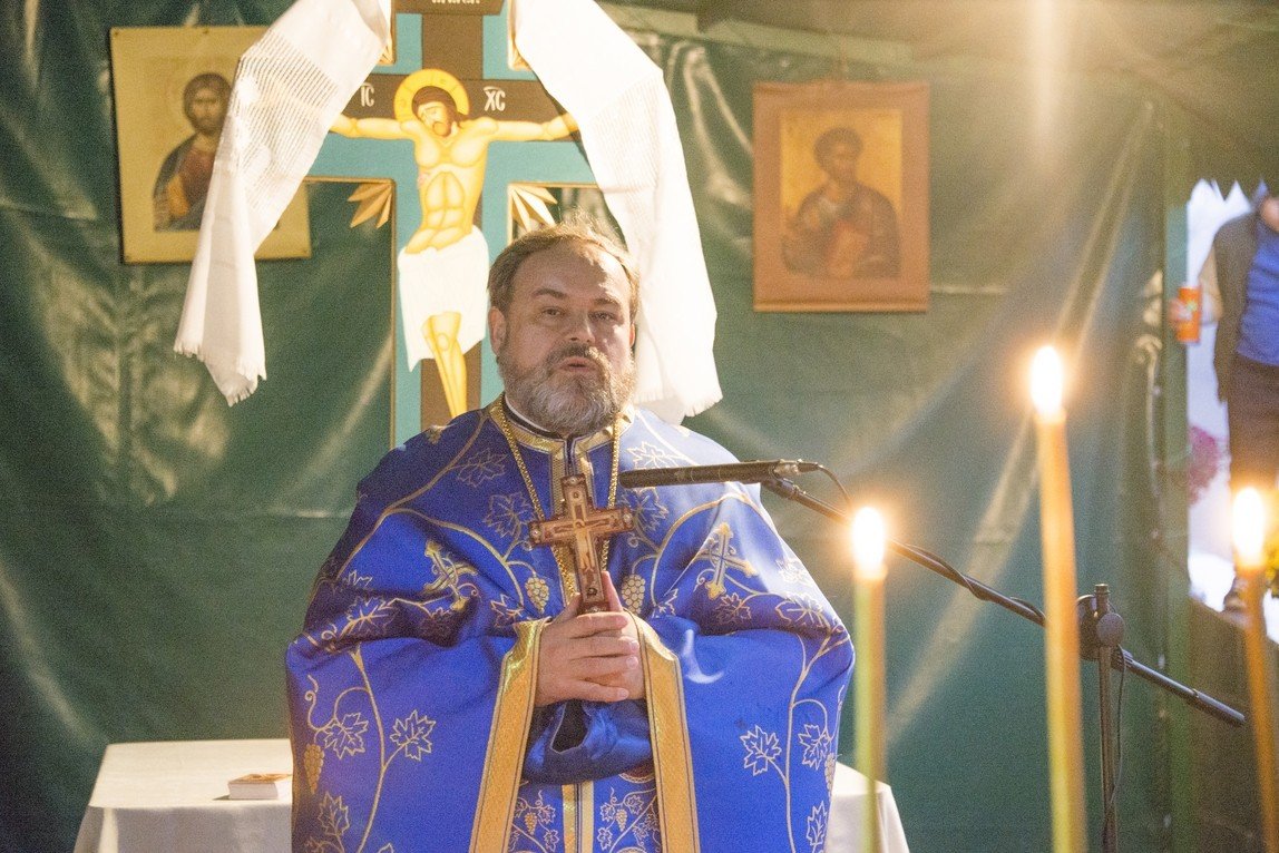 Hram la singura parohie din Iași ce-l are ca ocrotitor pe Sfântul Apostol şi Evanghelist Luca 189048