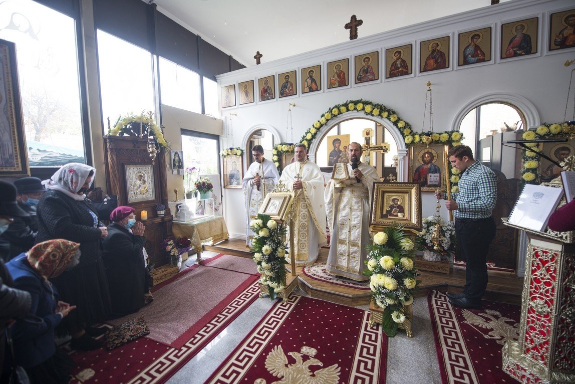 Hram la singura parohie din Iași ce-l are ca ocrotitor pe Sfântul Apostol şi Evanghelist Luca 189049