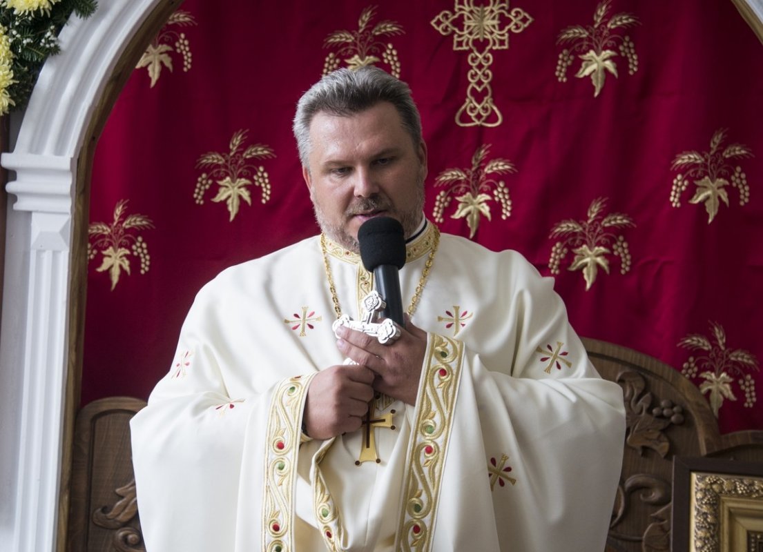 Hram la singura parohie din Iași ce-l are ca ocrotitor pe Sfântul Apostol şi Evanghelist Luca 189050