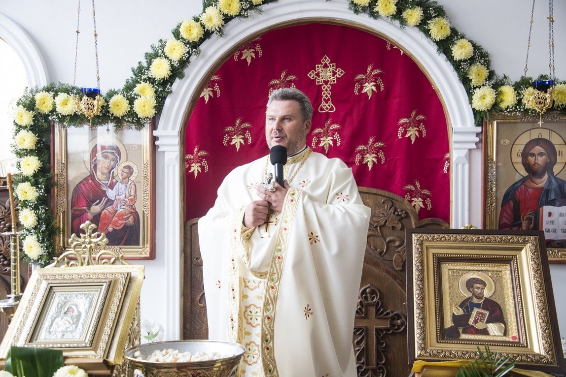 Hram la singura parohie din Iași ce-l are ca ocrotitor pe Sfântul Apostol şi Evanghelist Luca 189051