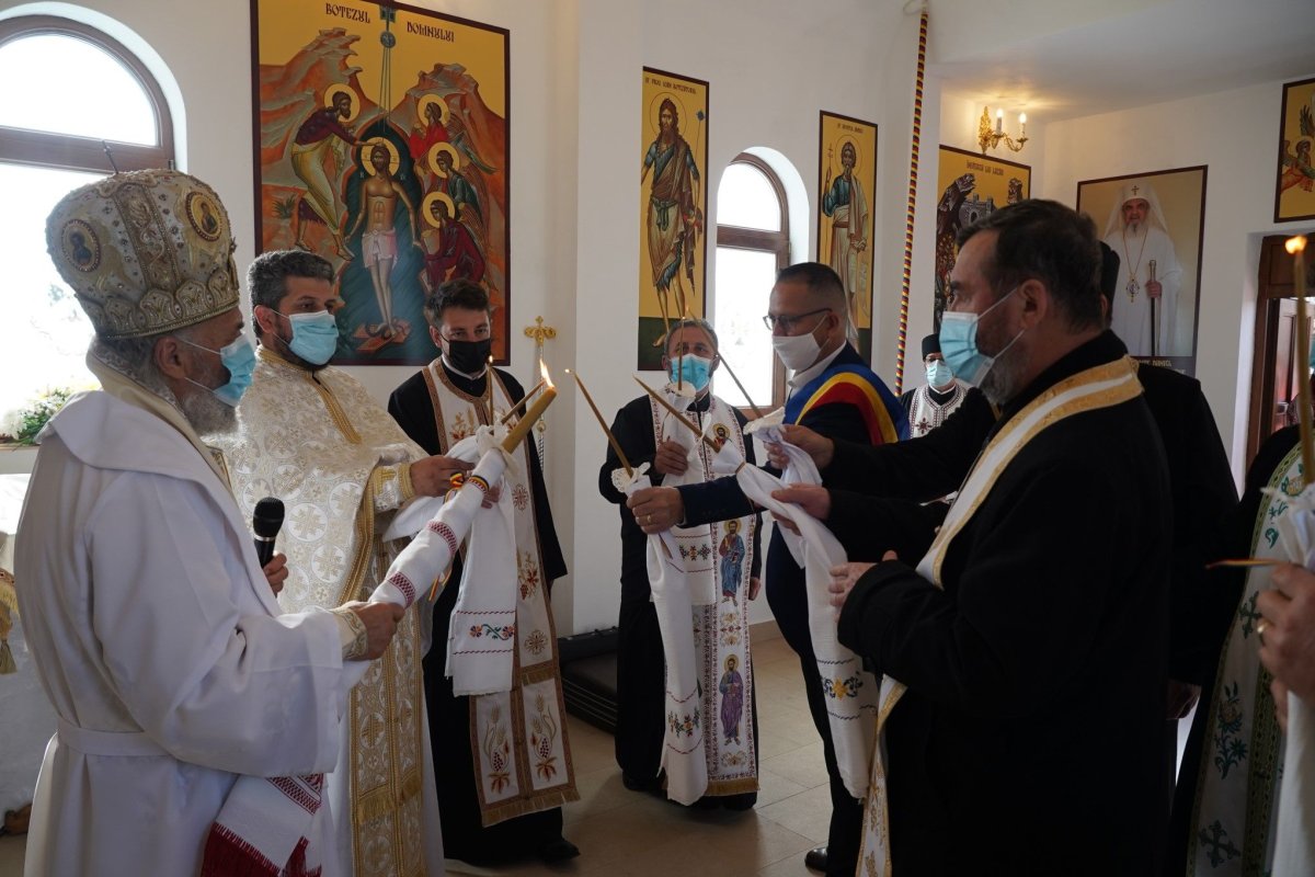 Sfinţirea capelei din cimitirul vechi al Parohiei Frumuşiţa 189641
