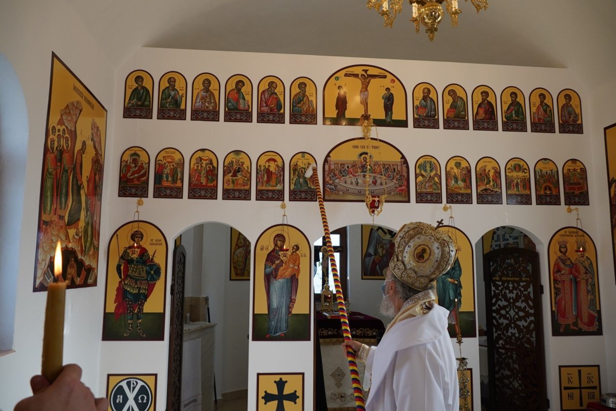 Sfinţirea capelei din cimitirul vechi al Parohiei Frumuşiţa 189642