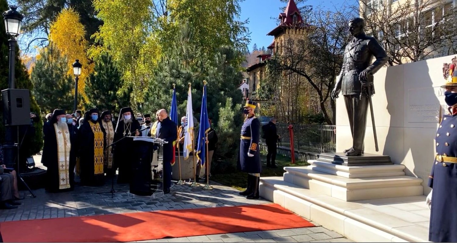 Dezvelirea statuii din bronz a regelui Mihai la Sinaia  189985