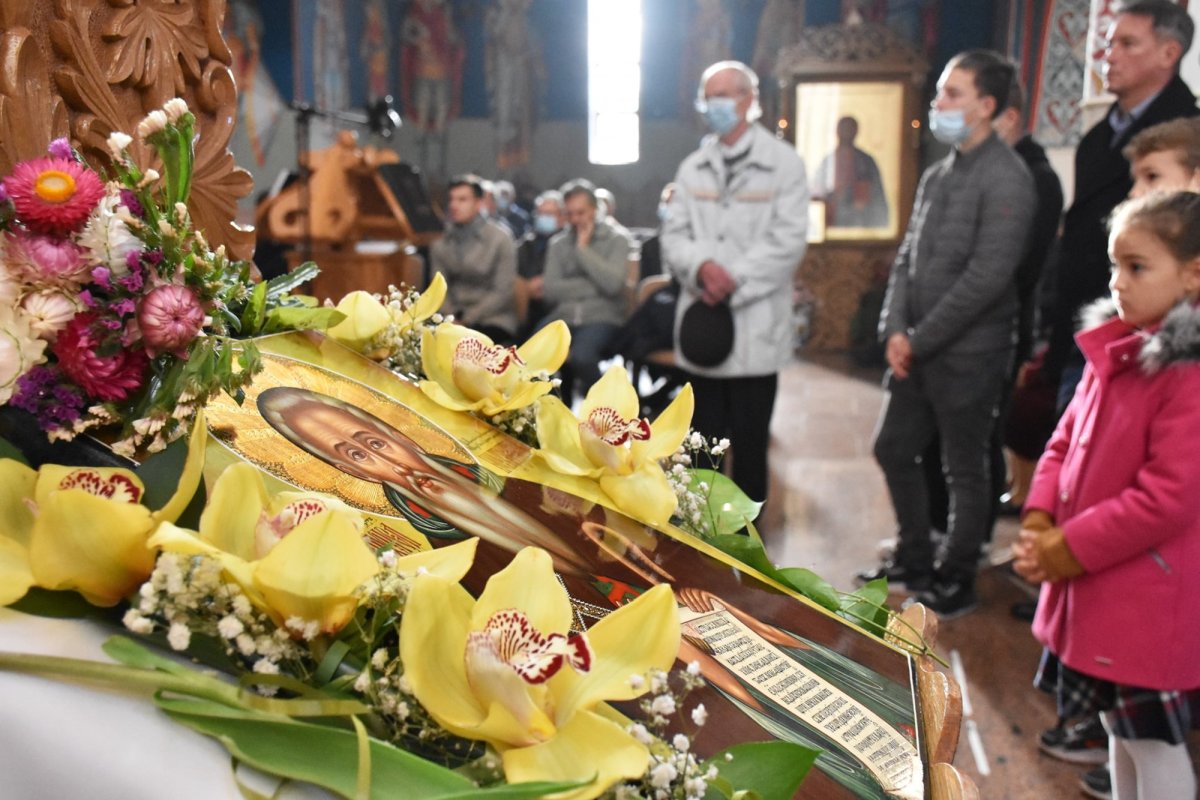 Hram la singura biserică clujeană pusă sub ocrotirea Sfântului Dimitrie cel Nou 190936