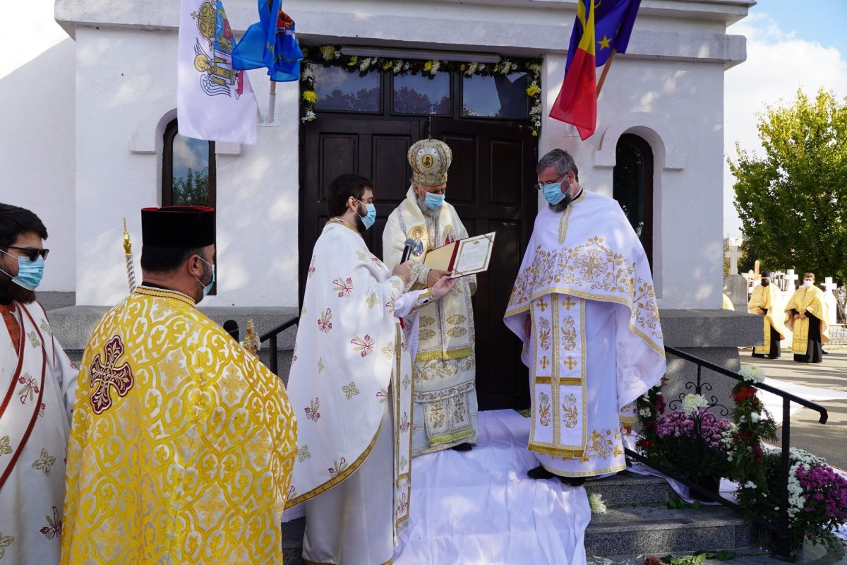 Capelă înnoită la Cimitirul „Sfinţii Împăraţi Constantin şi Elena” din orașul Brăila  191205