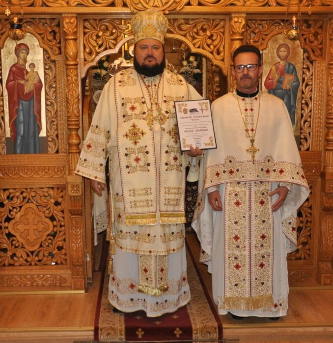 Binecuvântare arhierească la Regimentul 69 artilerie mixtă „Silvania” 191414