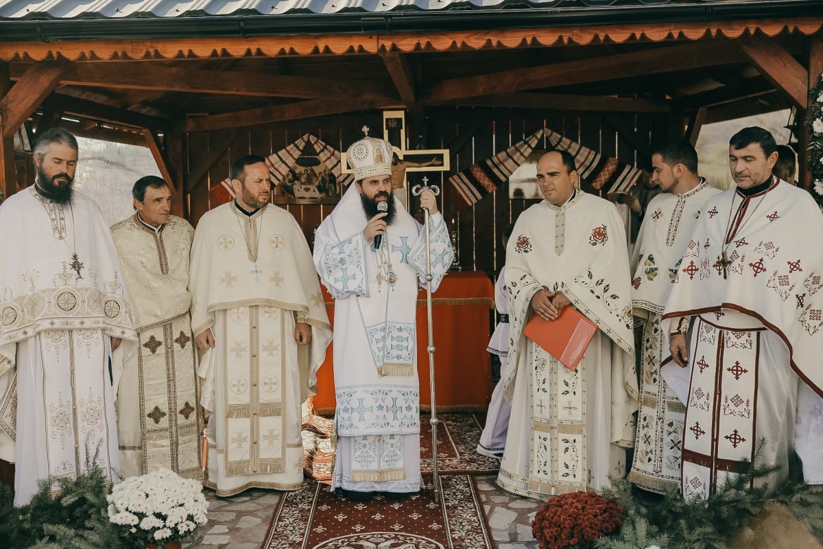 Hram la Parohia „Sfântul Mare Mucenic Dimitrie” din Ciceu-Corabia 191425