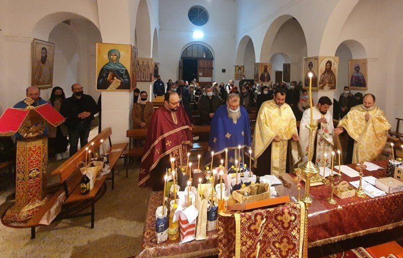 Primul hram al parohiei româneşti din Arzachena, Italia 191778