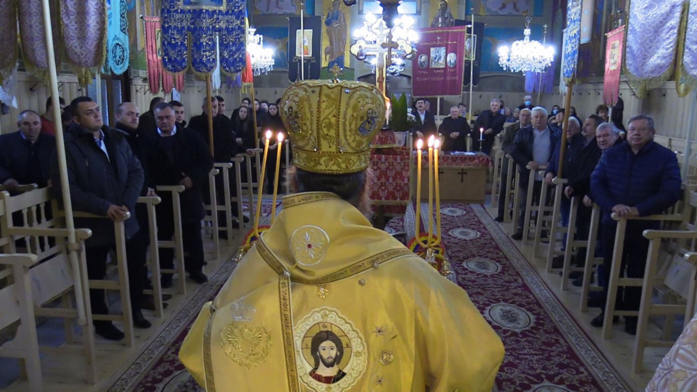 Slujire arhierească de hram la Micherechi, Ungaria, în Duminica a 24-a după Rusalii 191883